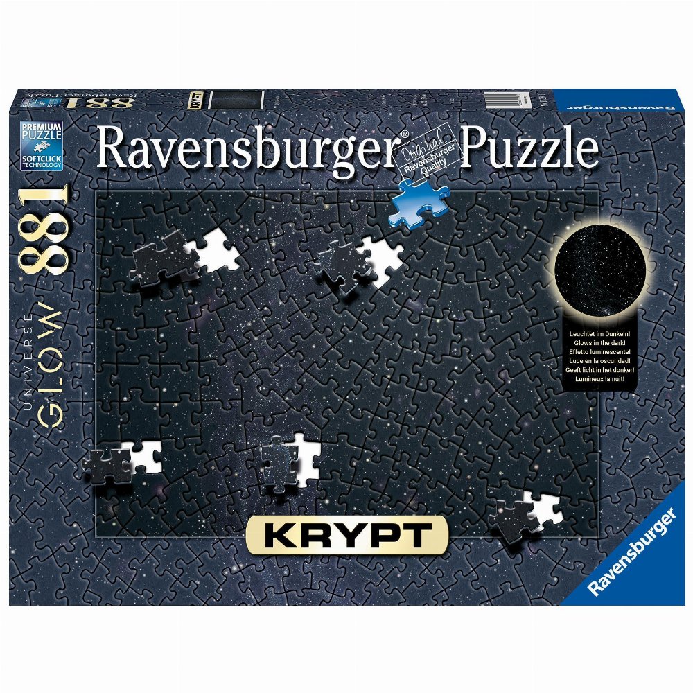 Παζλ 881 κομμάτια – Krypt Σύμπαν (Glow in the Dark)