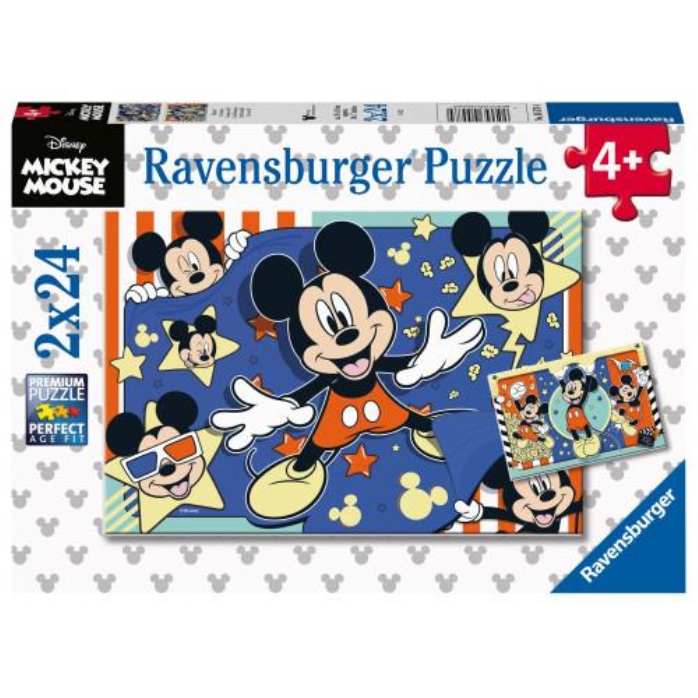Παζλ 2×24 – Mickey Mouse