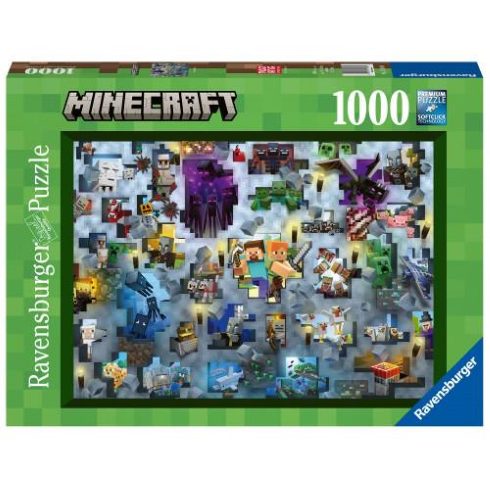 Παζλ 1000 κομμάτια – Minecraft: Challenge