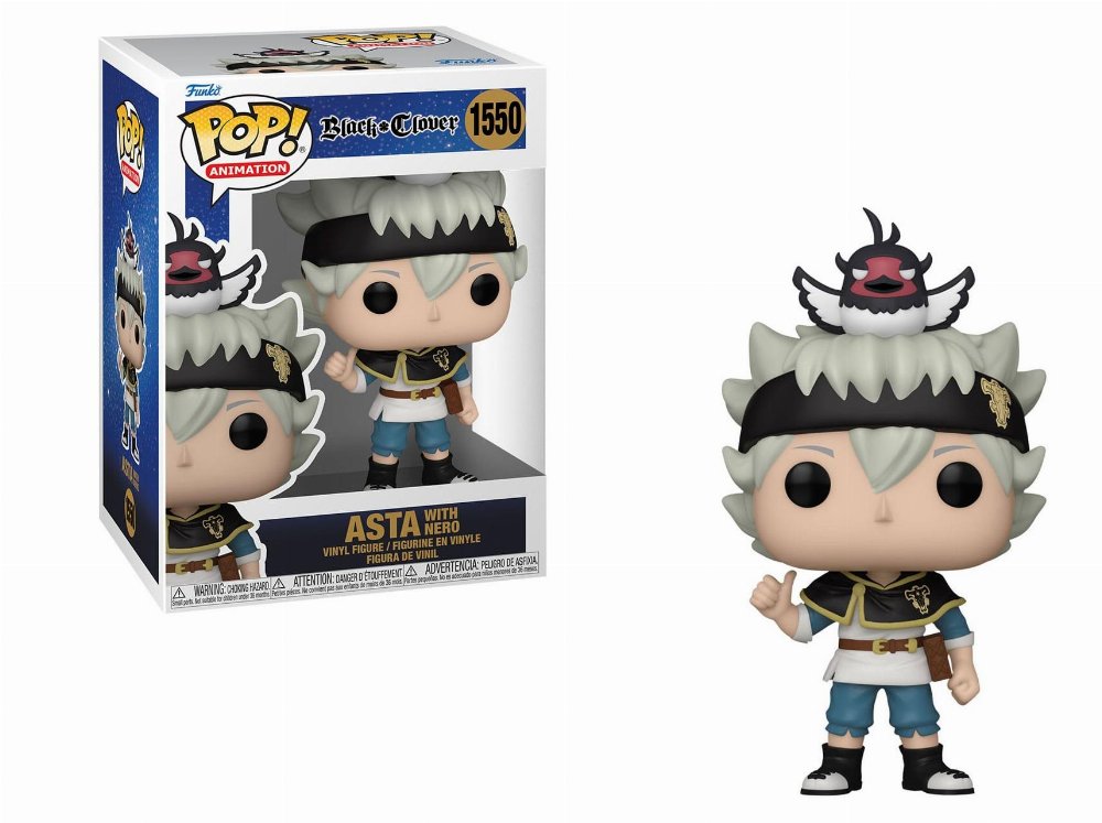 Φιγούρα Funko POP! Black Clover – Asta with Nero #1550