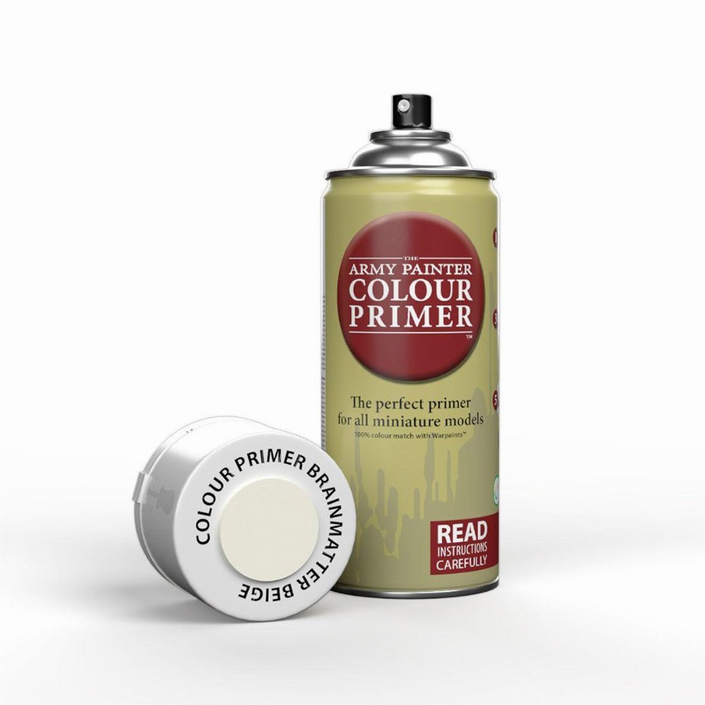 The Army Painter – Colour Primer Brainmatter Beige Χρώμα Μοντελισμού (400ml)
