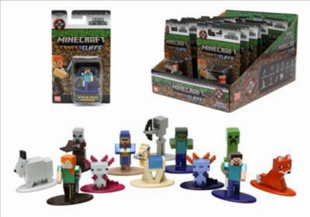 Minecraft – Nano Metalfigs Diecast Φιγούρα (Τυχαίο Περιεχόμενο)