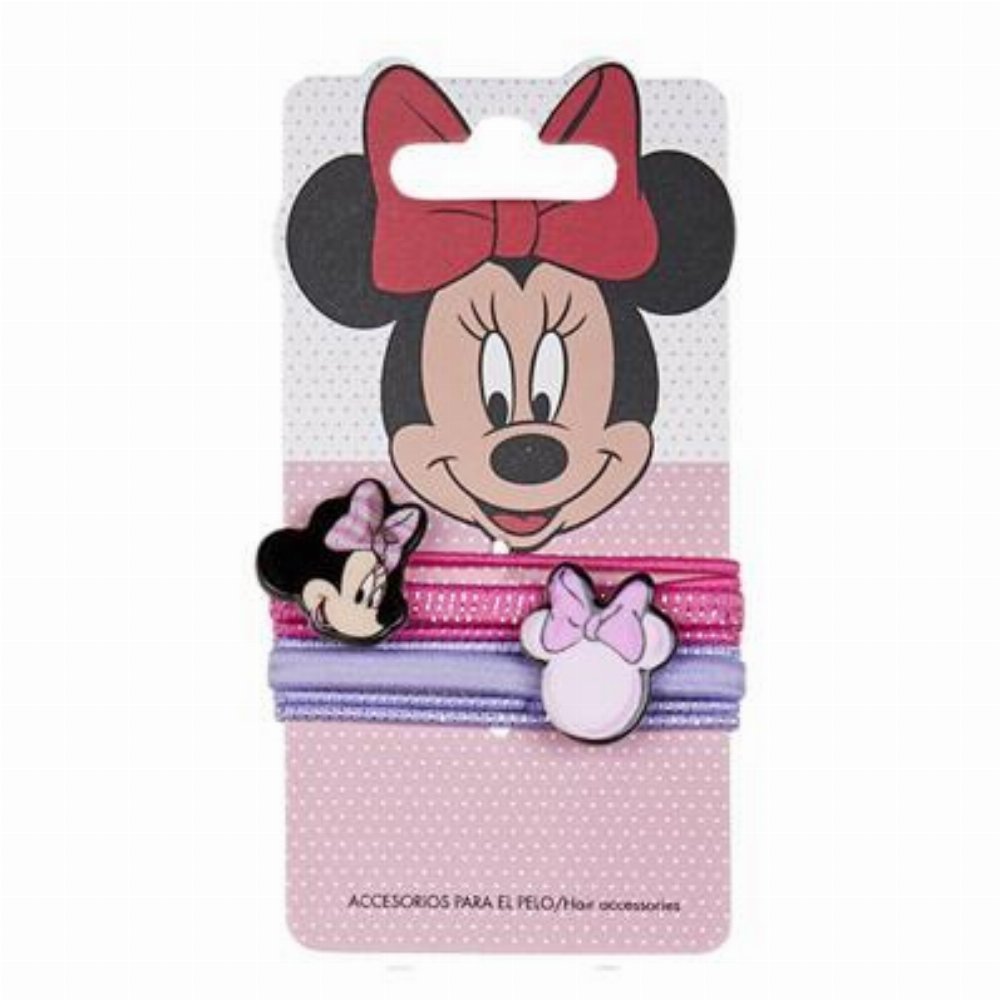 Disney – Minnie Mouse Λαστιχάκια Μαλλιών (8 Τεμάχια)