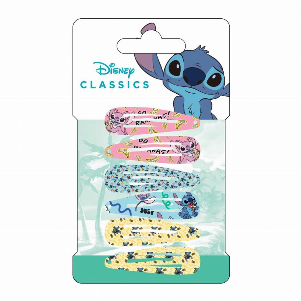 Disney – Lilo & Stitch V2 Κοκαλάκια Μαλλιών (6 Τεμάχια)