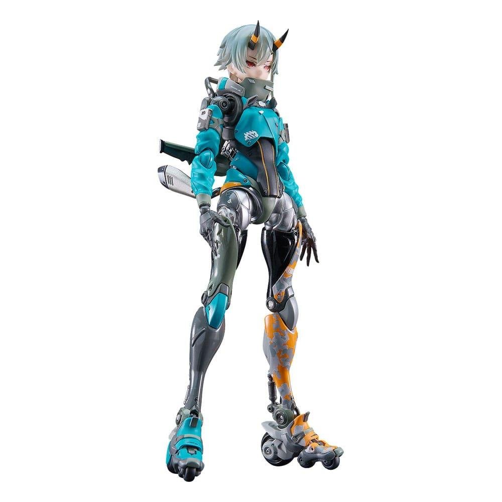Shojo-Hatsudoki – Motored Cyborg Runner SSX_155 Downtown Trek Diecast Φιγούρα Δράσης (17cm)