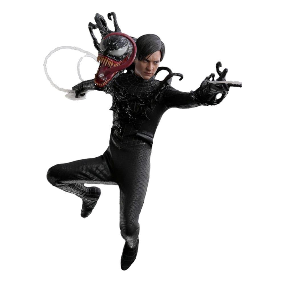 Marvel: Spider-Man 3 Hot Toys Masterpiece – Spider-Man (Black Suit) Φιγούρα Δράσης (30cm)