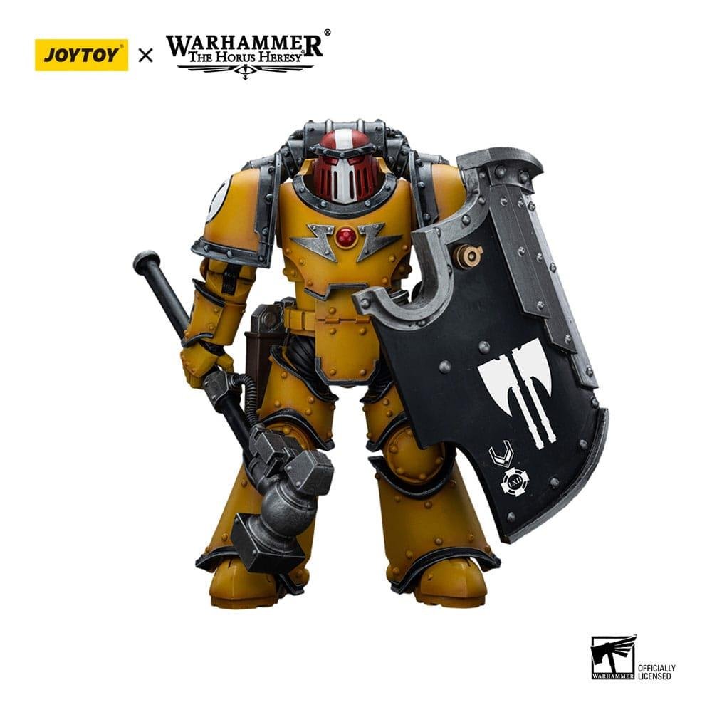 Warhammer The Horus Heresy – Imperial Fists Legion MkIII Breacher Squad Sergeant with Thunder Hammer 1/18 Φιγούρα Δράσης (12cm)