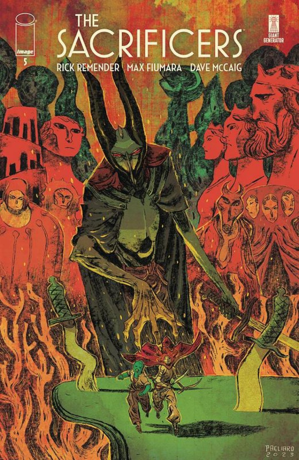 Τεύχος Κόμικ The Sacrificers #5 Cover B