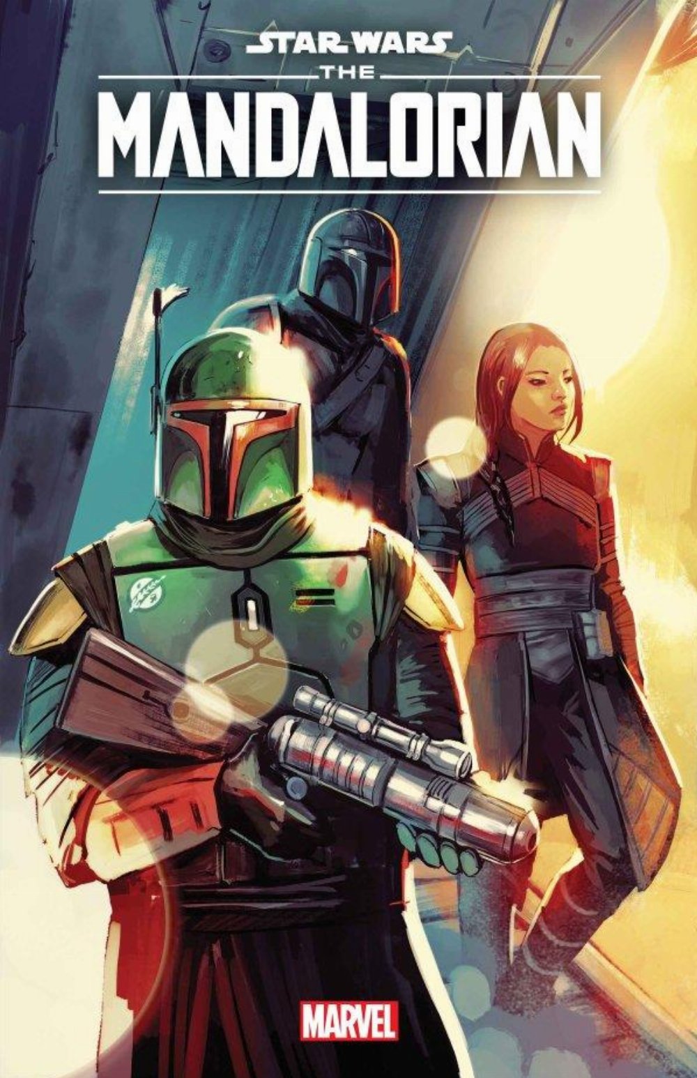Τεύχος Κόμικ Star Wars The Mandalorian Season 2 #7 Hans Variant Cover