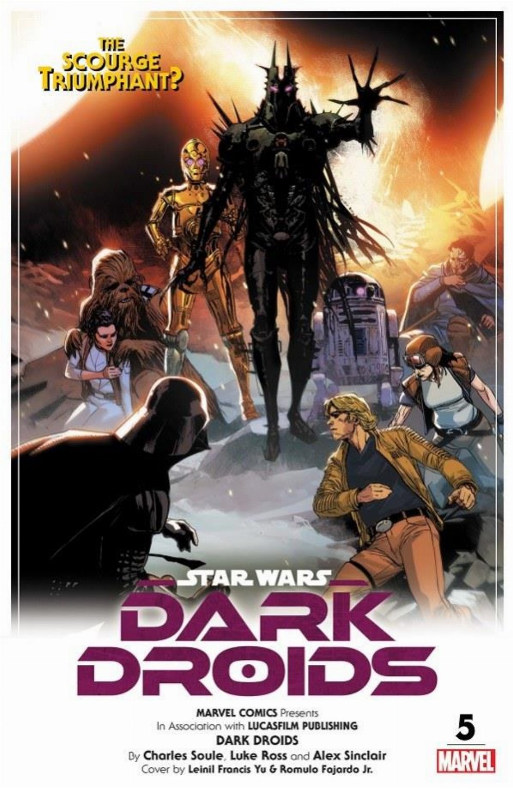 Τεύχος Κόμικ Star Wars Dark Droids #5