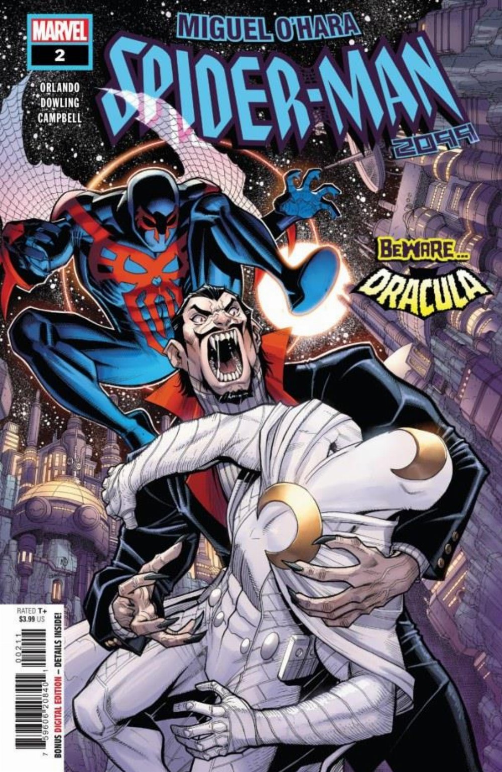 Τεύχος Κόμικ Miguel O’Hara Spider-Man 2099 #2