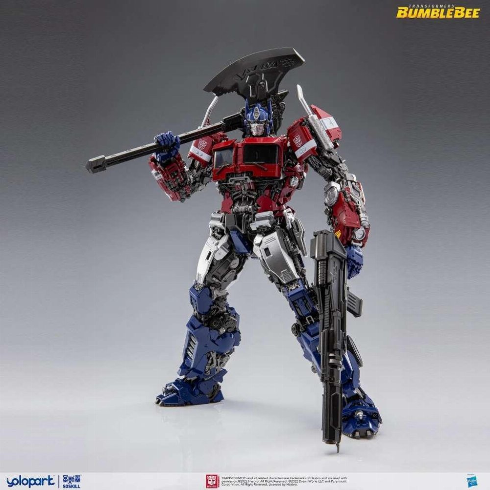 Transformers: Bumblebee The Movie – Optimus Prime Σετ Μοντελισμού (30cm)