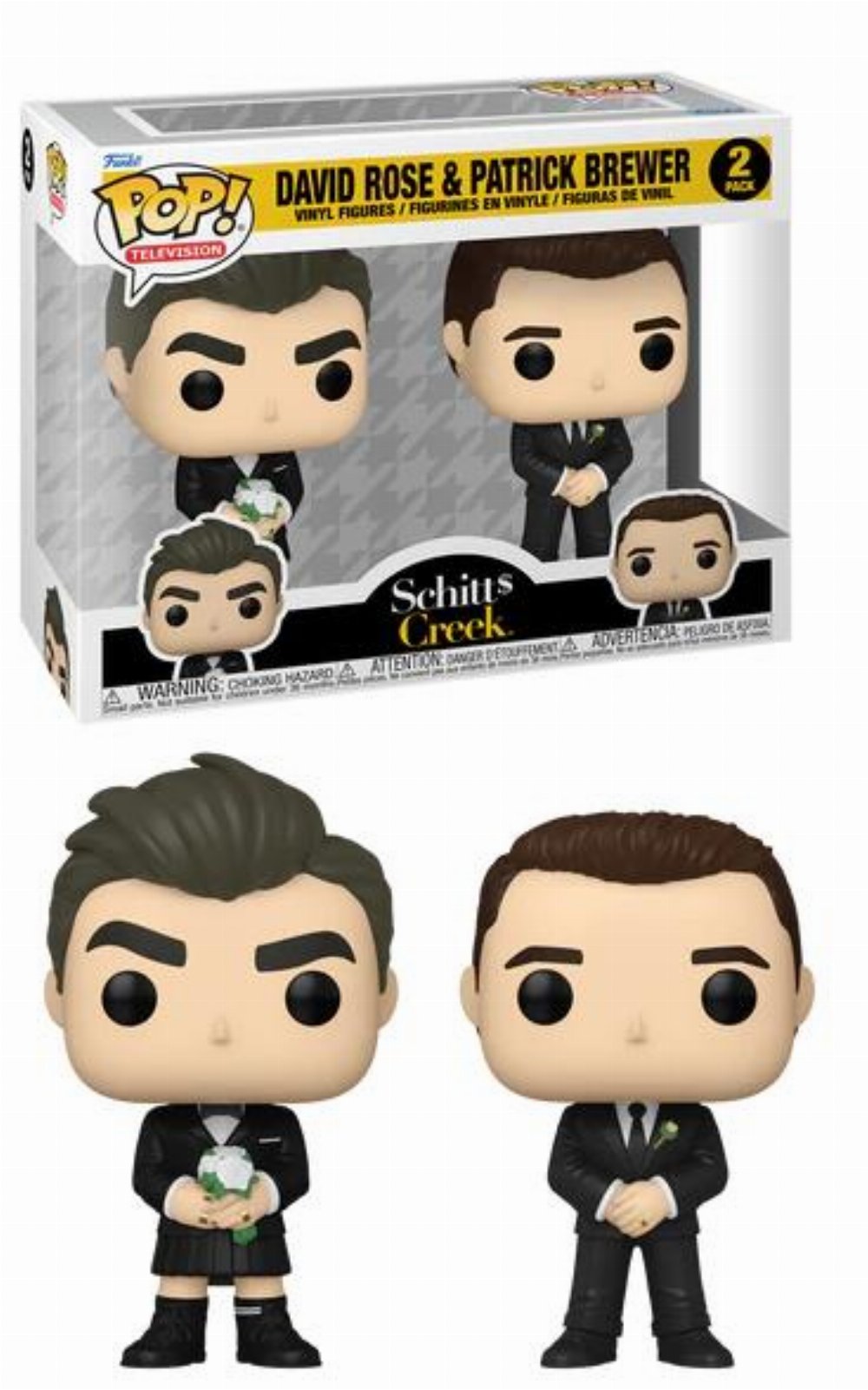 Φιγούρες Funko POP! Schitt’s Creek – David Rose & Patrick Brewer 2-Pack