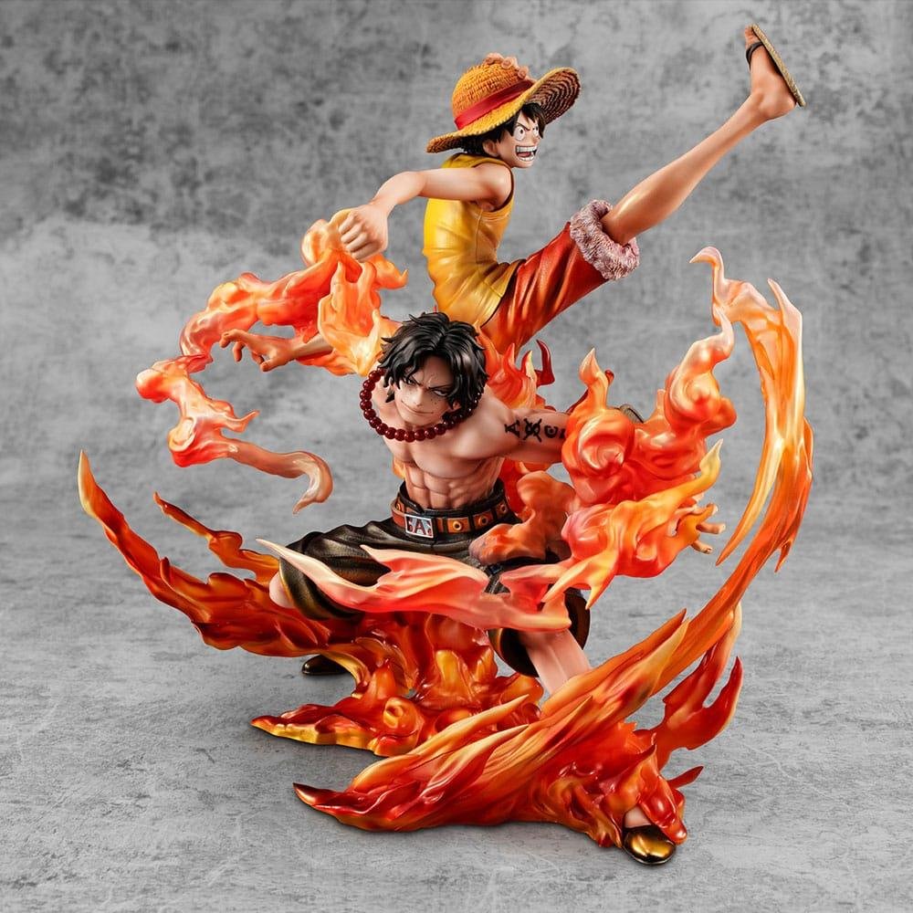 One Piece: P.O.P NEO-Maximum – Luffy & Ace Bond Between Brothers Φιγούρα Αγαλματίδιο (25cm)