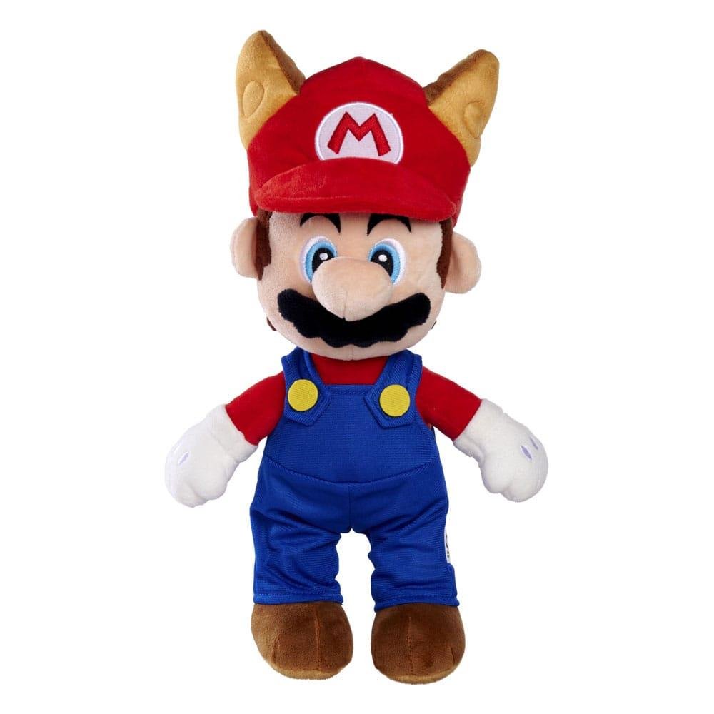 Super Mario – Tanuki Mario Λούτρινο Φιγούρα (30cm)