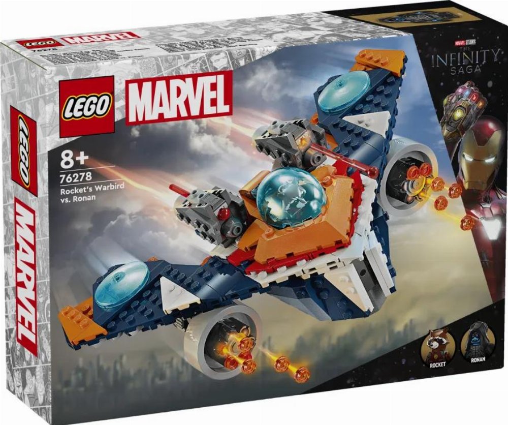 LEGO Marvel Super Heroes – Rocket’s Warbird vs. Ronan (76278)