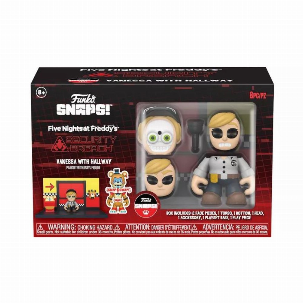 Funko Snaps! Five Nights at Freddy’s: Security Breach – Vanessa with Hallway Φιγούρα (9cm)