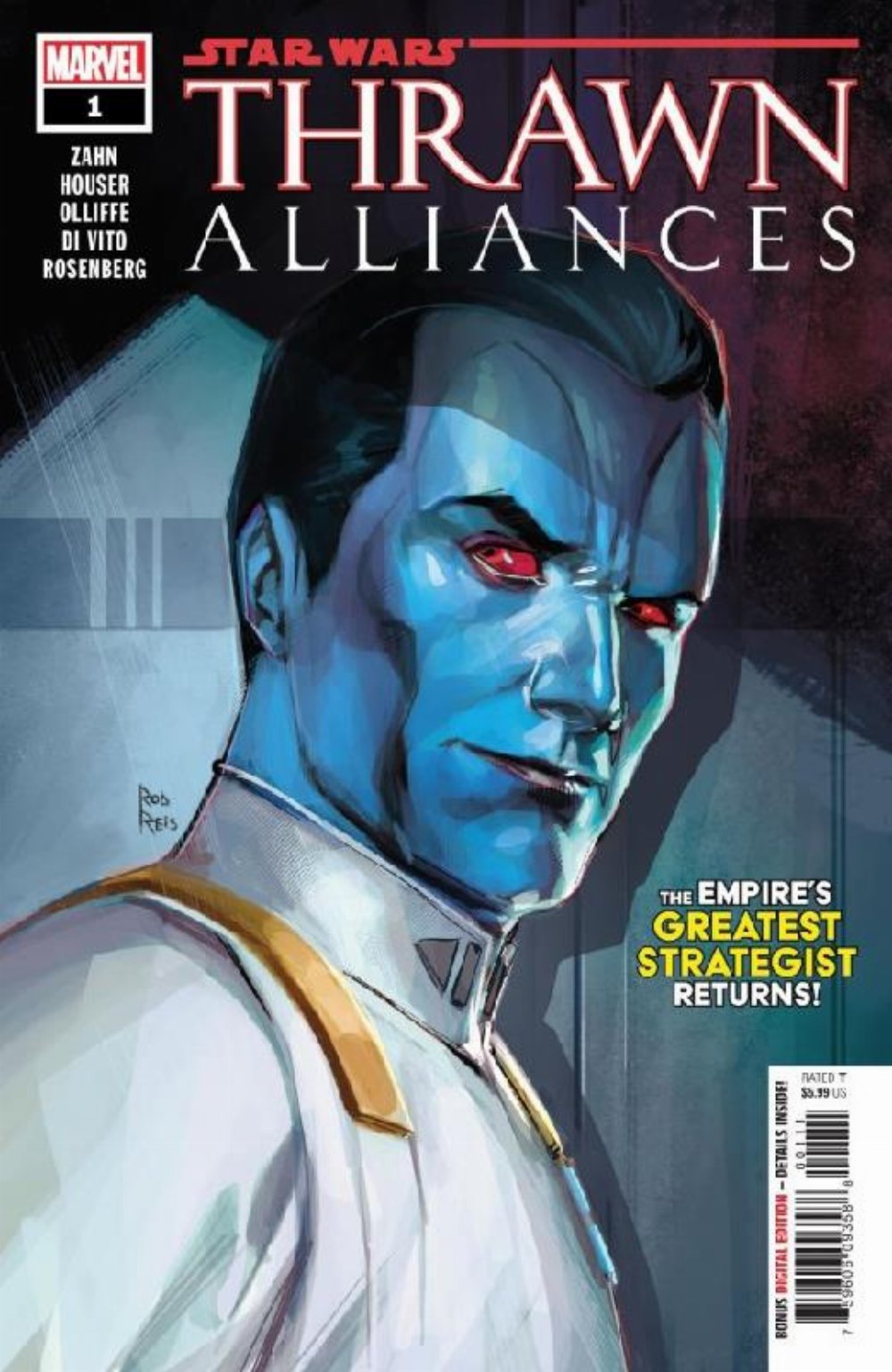 Τεύχος Κόμικ Star Wars Thrawn Alliances #1