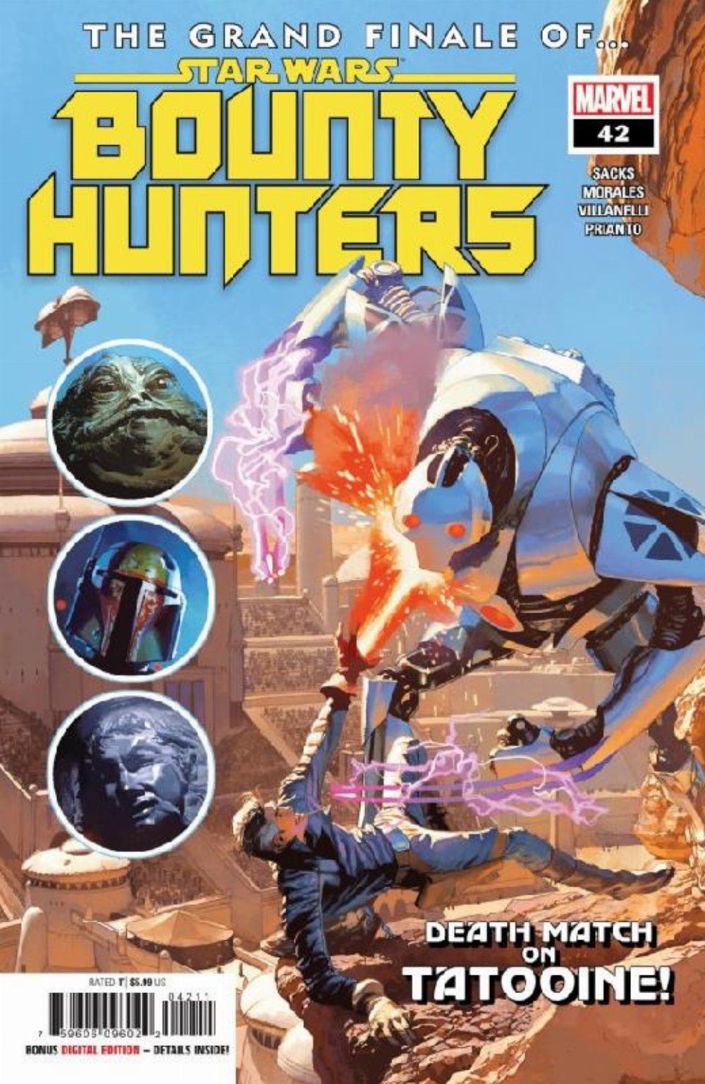 Τεύχος Κόμικ Star Wars Bounty Hunters #42