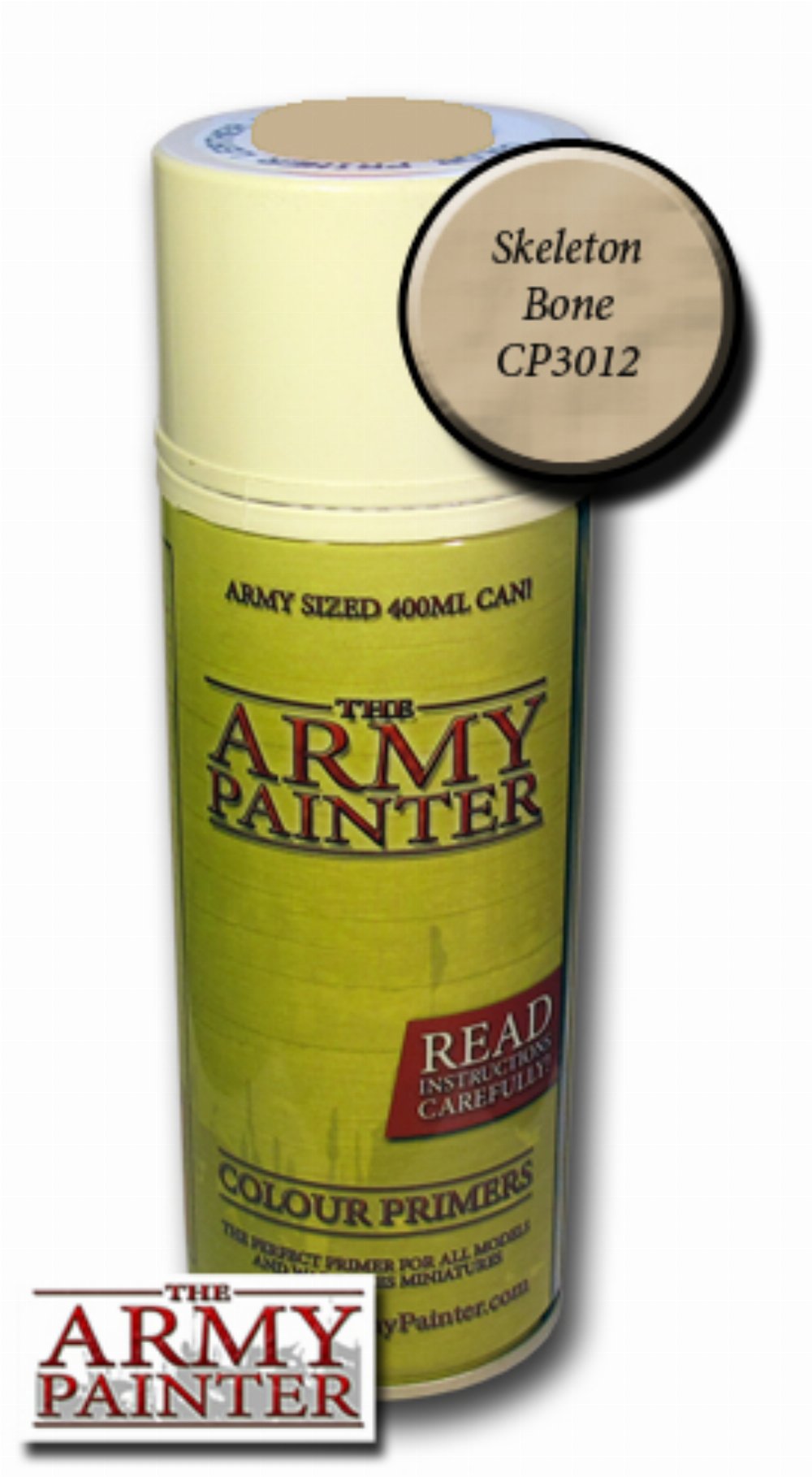 The Army Painter – Colour Primer Skeleton Bone Χρώμα Μοντελισμού (400ml)