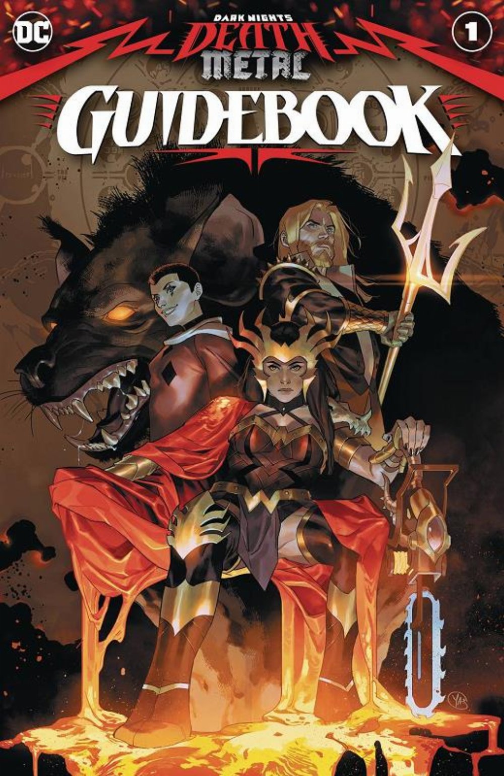Τεύχος Κόμικ Dark Nights – Death Metal Guidebook #1