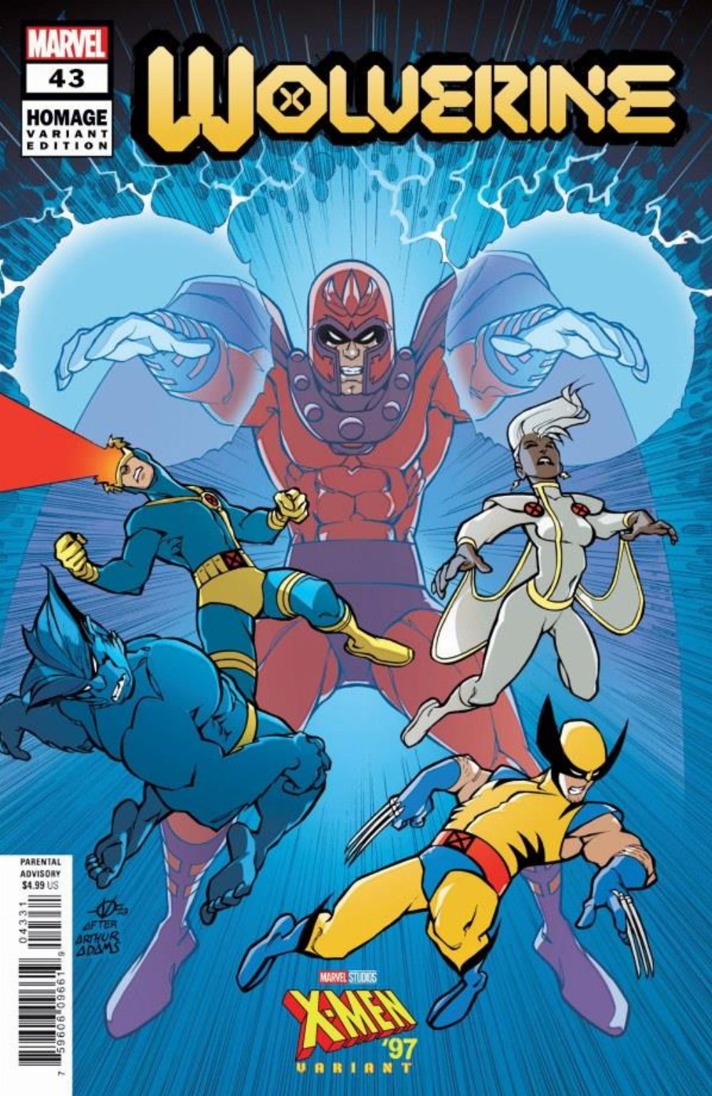 Τεύχος Κόμικ Wolverine #43 X-Men 97 Homage Variant Cover