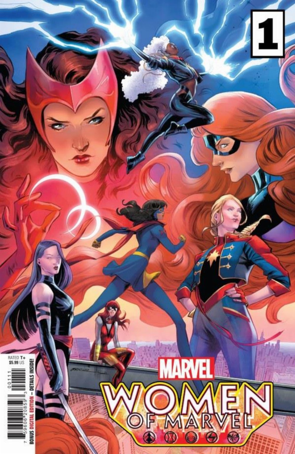 Τεύχος Κόμικ Women Of Marvel #1