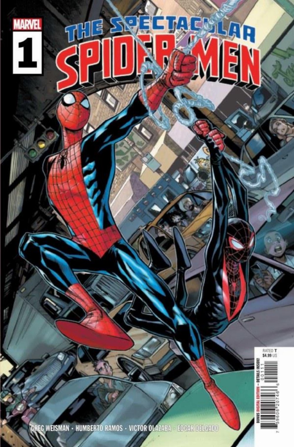 Τεύχος Κόμικ The Spectacular Spider-Men #1