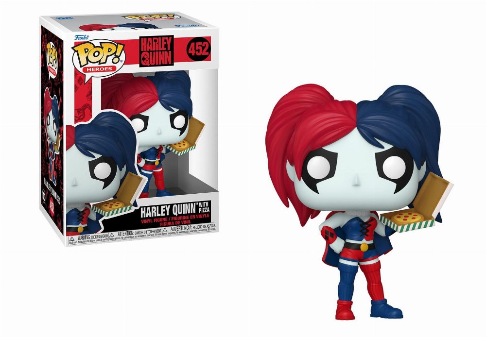 Φιγούρα Funko POP! DC Heroes – Harley Quinn with Pizza #452