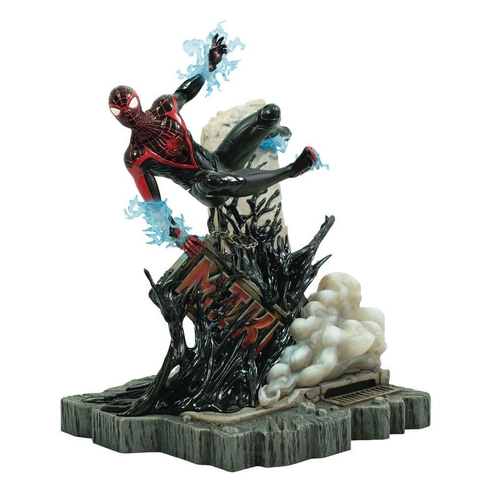 Marvel Gallery – Diorama Miles Morales (Gamerverse) Deluxe Φιγούρα Αγαλματίδιο (25cm)