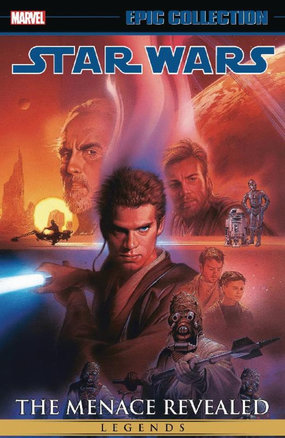 Εικονογραφημένος Τόμος Star Wars Legends Epic Collect Vol. 04 The Menace Revealed