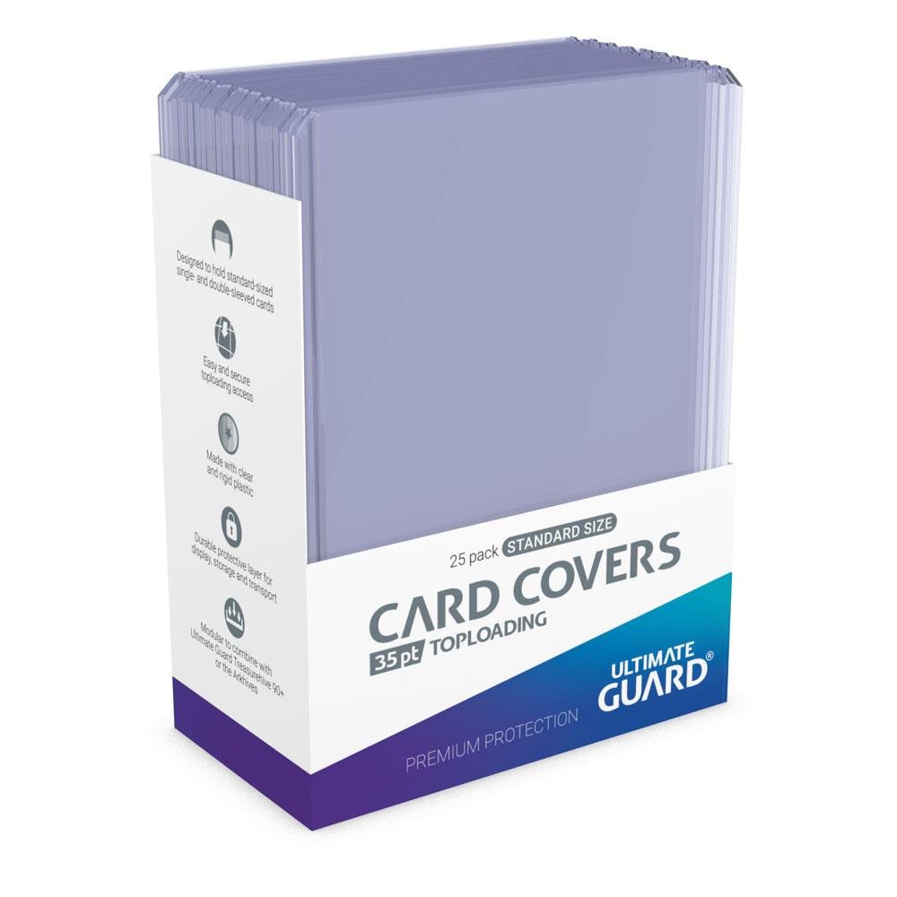 Ultimate Guard Card Covers Toploader – Clear (25 pieces)