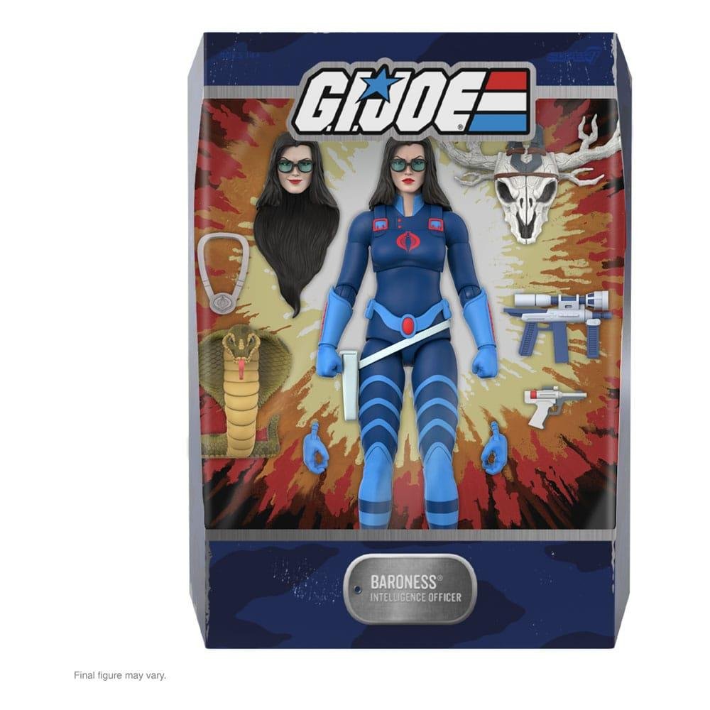 GI Joe: Ultimates – Baroness (Dark Blue) Φιγούρα Δράσης (18cm)