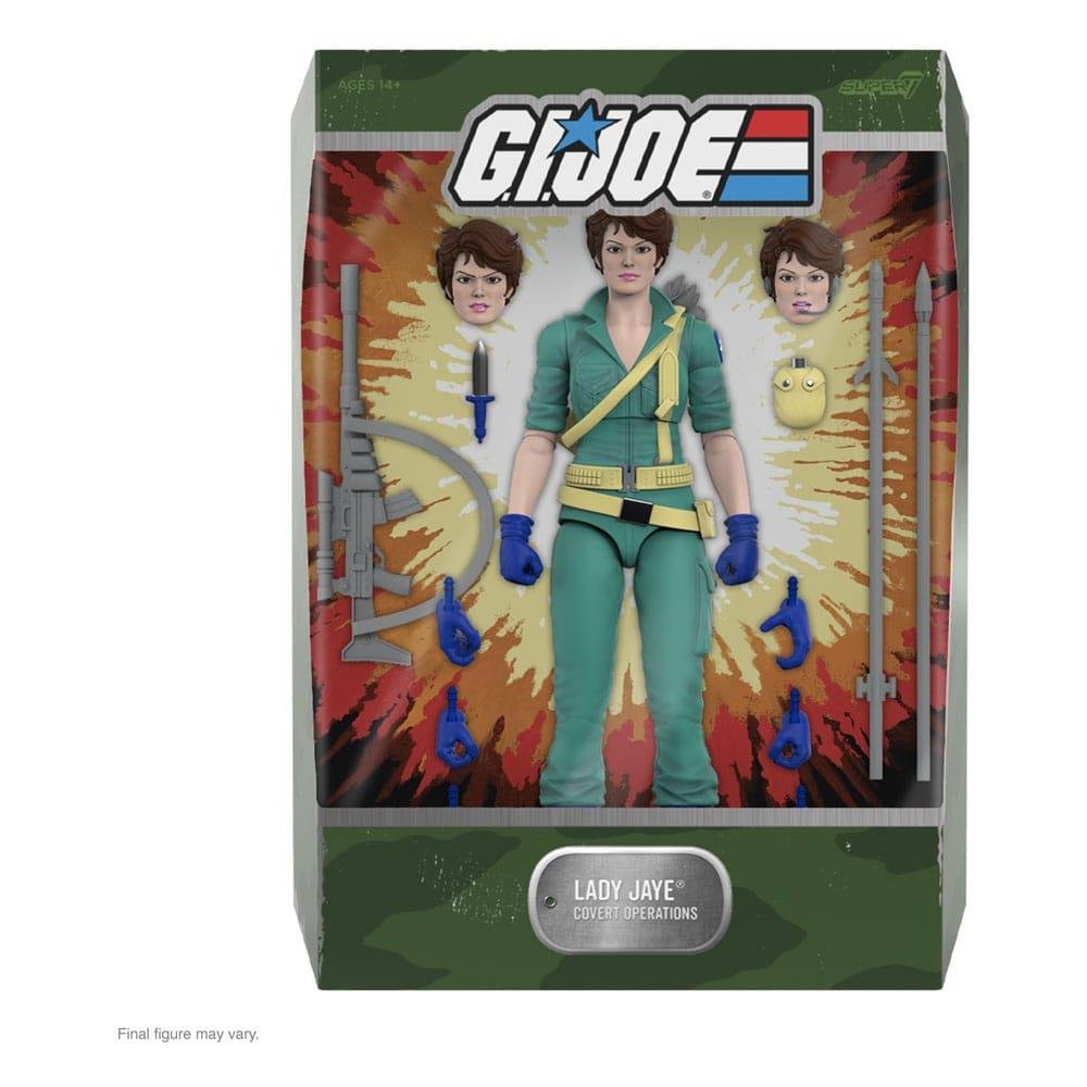 GI Joe: Ultimates – Lady Jaye (DIC Teal) Φιγούρα Δράσης (18cm)