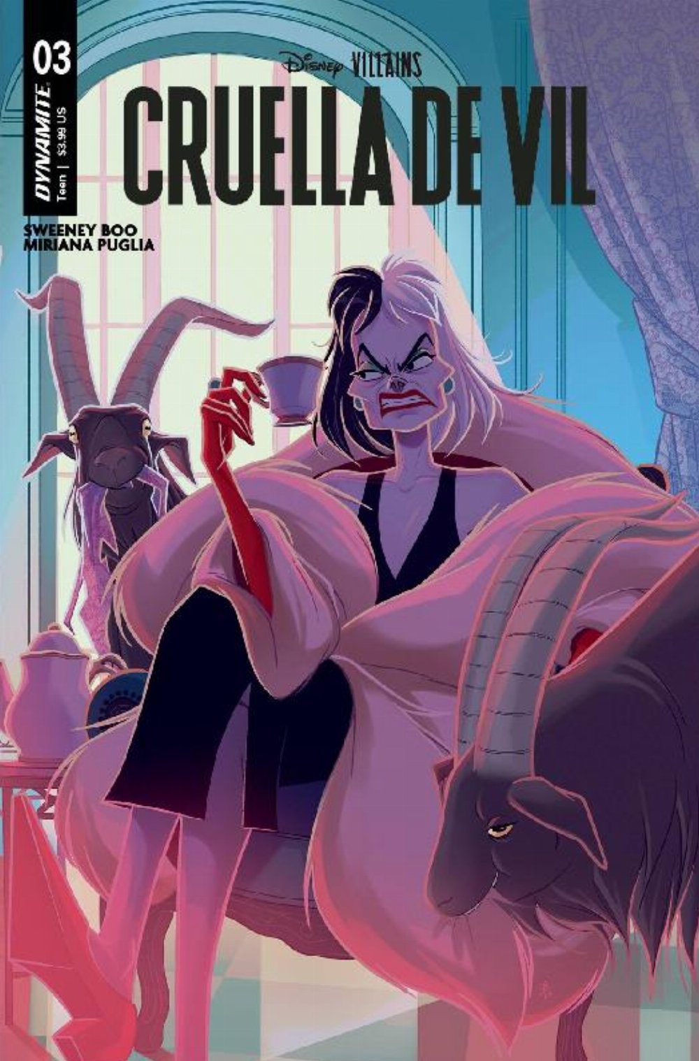 Τεύχος Κόμικ Disney Villains Cruella De Vil #3