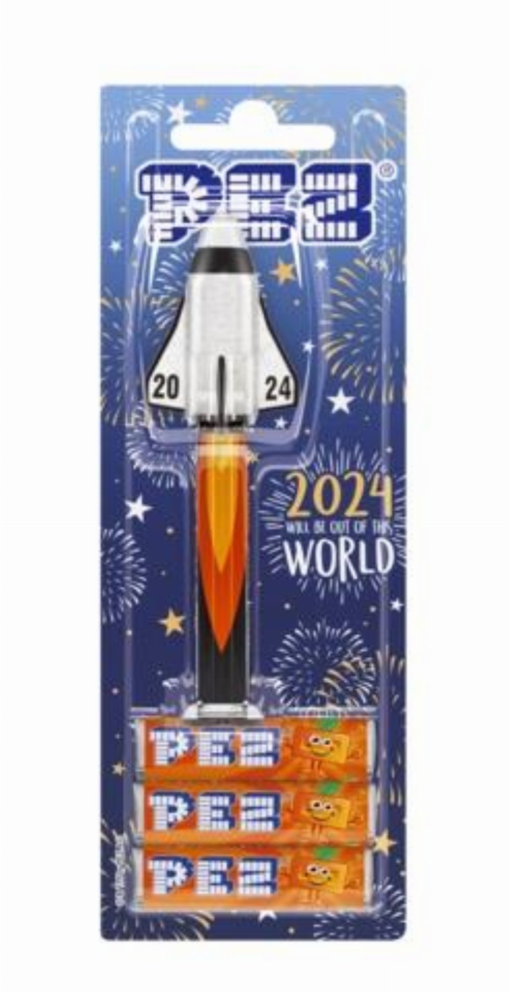 PEZ Dispenser – New Year 2024: Crystal Space Shuttle