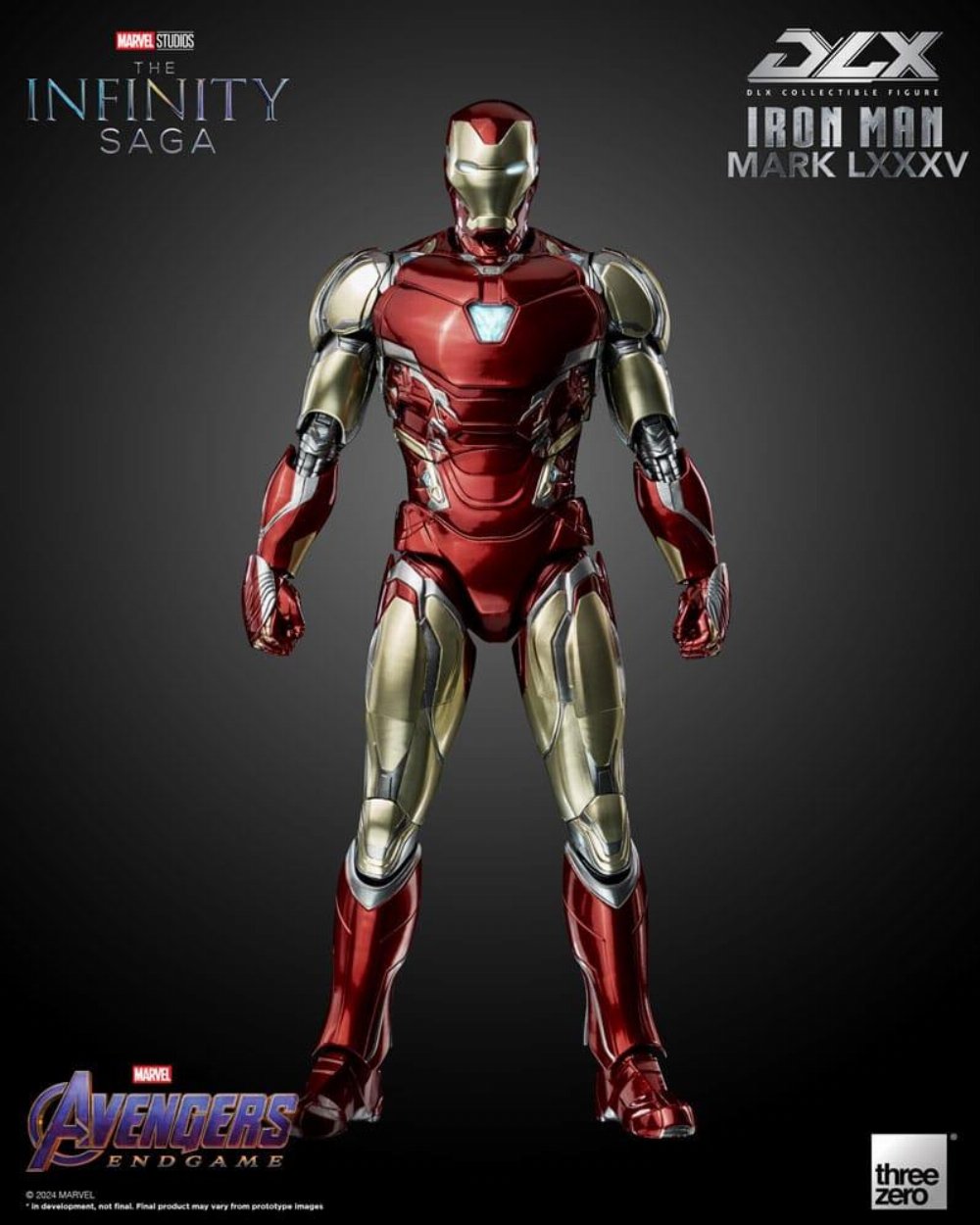 Marvel: Infinity Saga DLX – Iron Man Mark 85 1/12 Φιγούρα Δράσης (17cm)