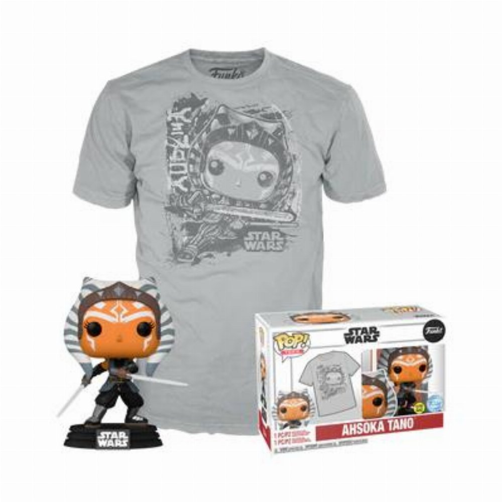 Συλλεκτικό Funko Box: Star Wars – Ahsoka Tano POP! με T-Shirt (XL)