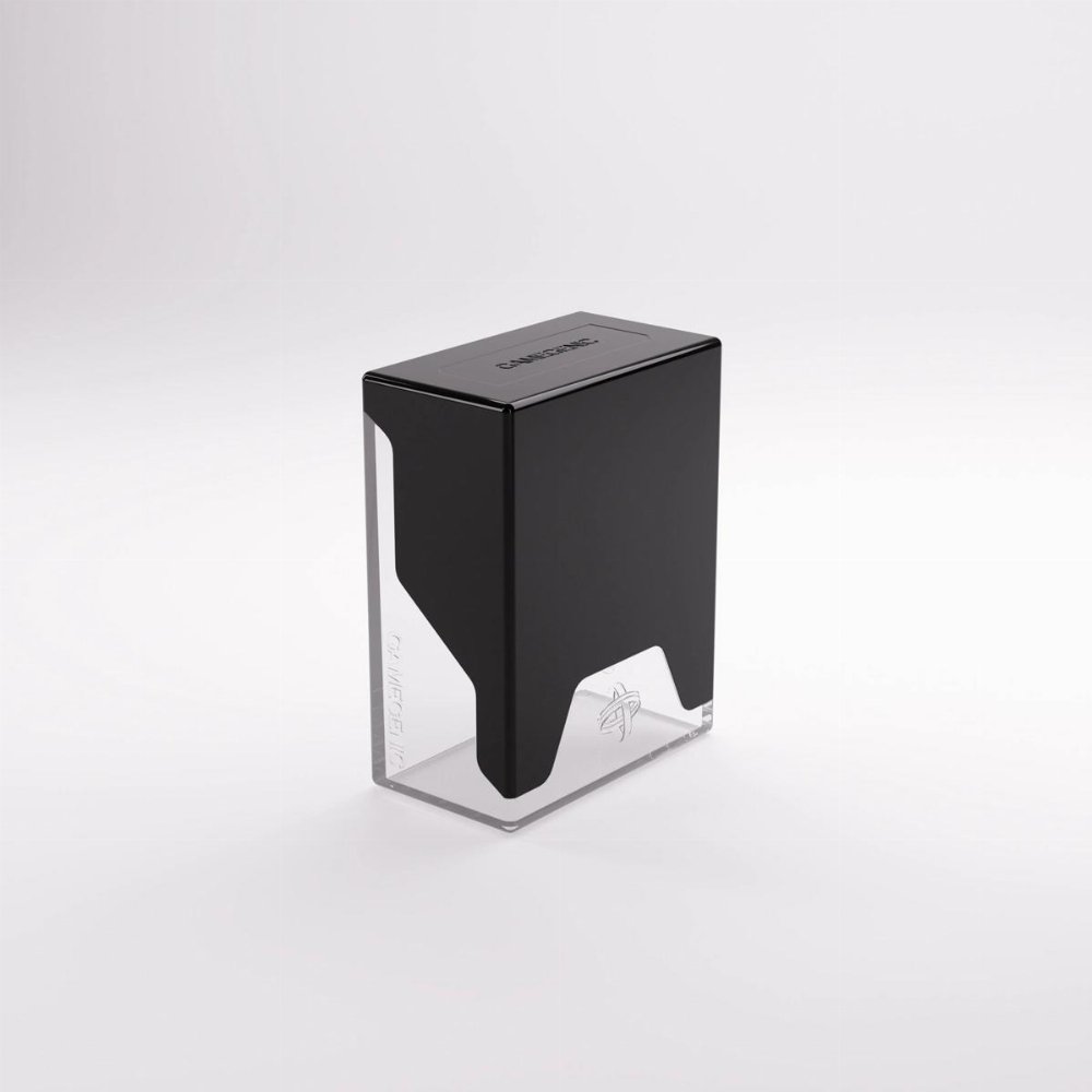 Gamegenic 50+ Bastion Deck Box – Black/Clear