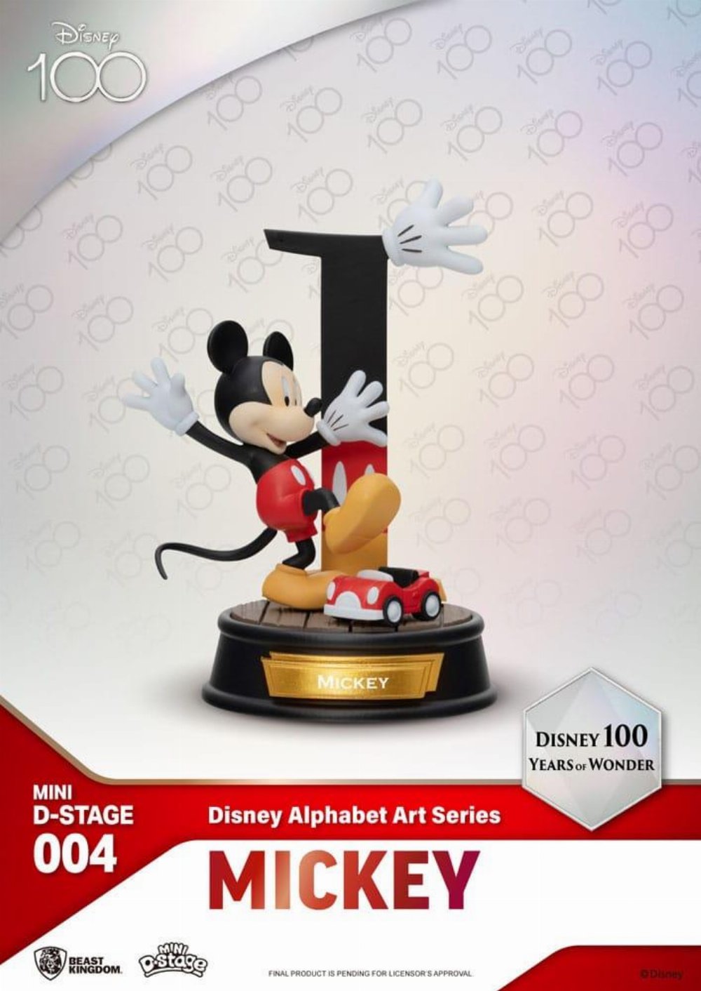 Disney: D-Stage – 100 Years of Wonder-Mickey Mouse Φιγούρα (10cm)