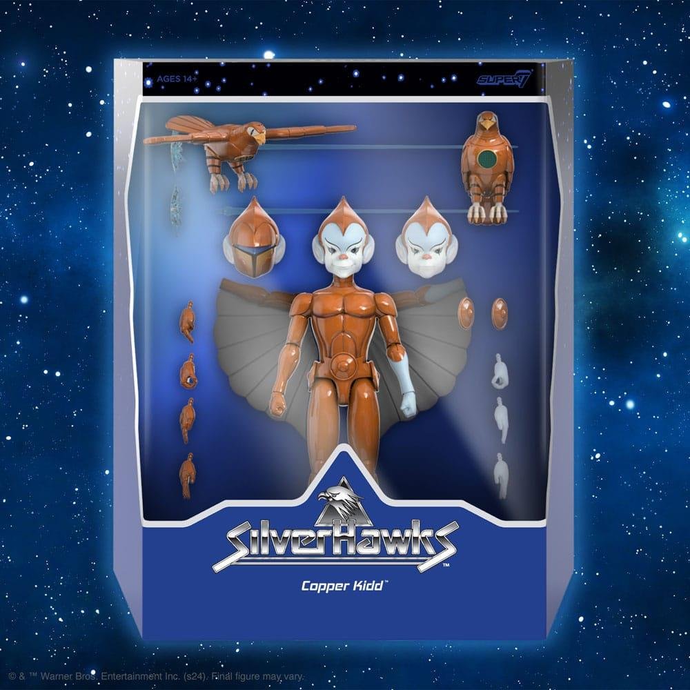 SilverHawks: Ultimates – Copper Kidd (Cartoon Accurate) Φιγούρα Δράσης (18cm)