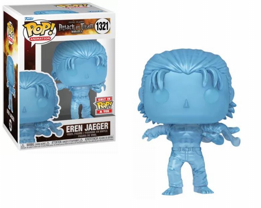 Φιγούρα Funko POP! Attack on Titan – Eren Jaeger (Translucent) #1321 (Limited)
