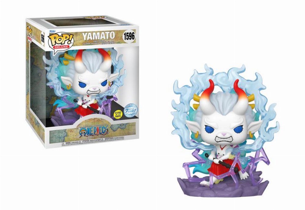 Φιγούρα Funko POP! Deluxe: One Piece – Yamato (Beast Form) GITD #1596 (Exclusive)
