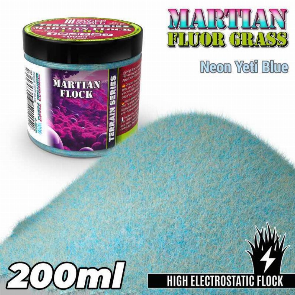 Green Stuff World – Neon Yeti Blue Martian Fluor Grass (200ml)