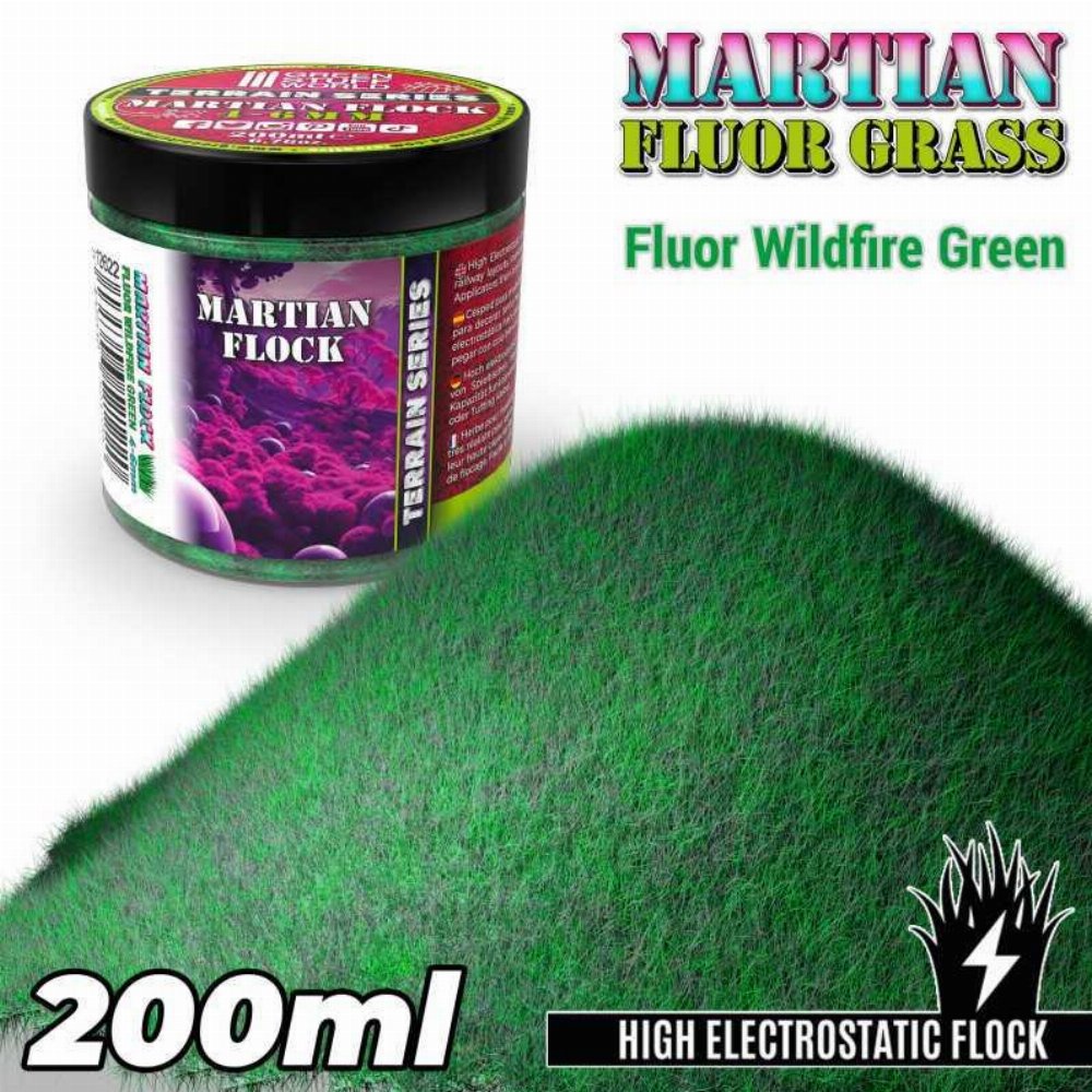 Green Stuff World – Wildfire Green Martian Fluor Grass (200ml)
