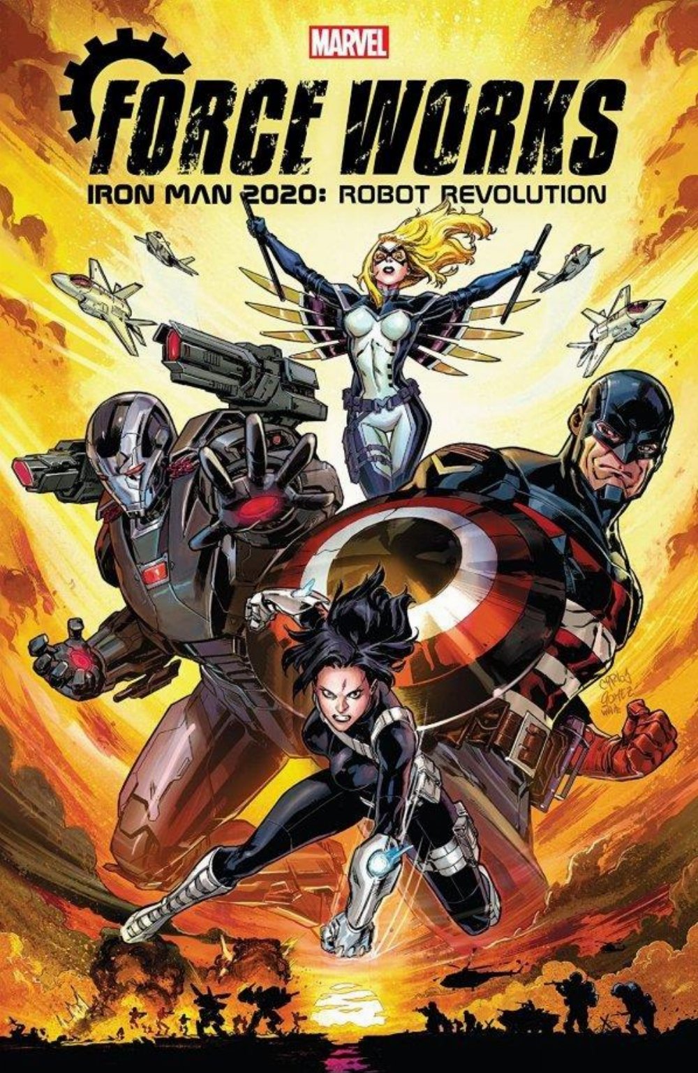 Εικονογραφημένος Τόμος Iron Man 2020: Robot Revolution – Force Works