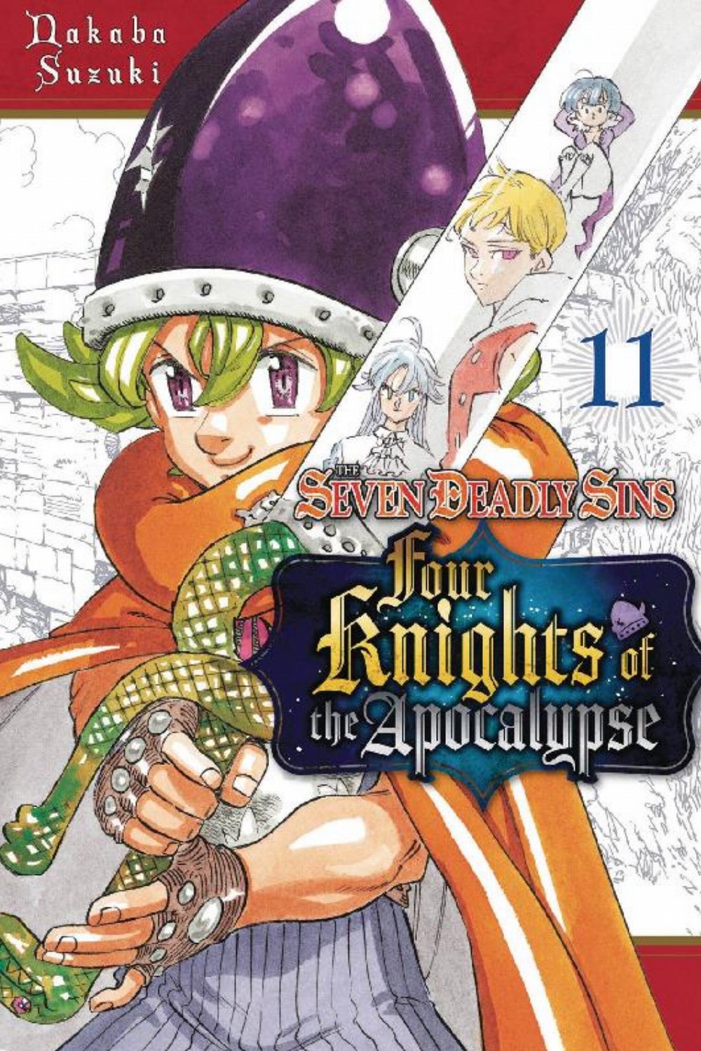 Τόμος Manga Seven Deadly Sisns Four Knights Of The Apocalypse Vol. 11