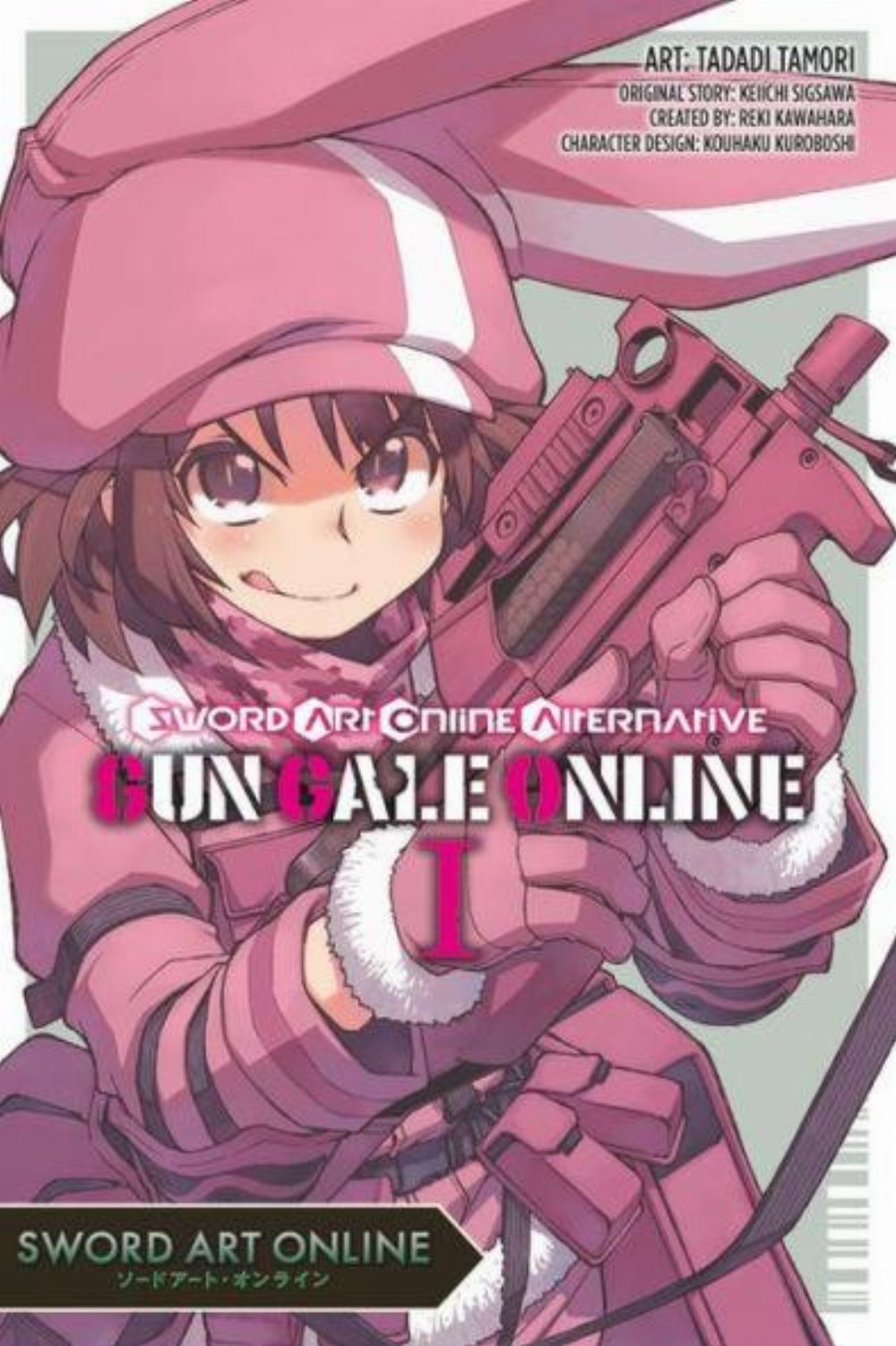 Τόμος Manga Sword Art Online Alternative Gun Gale Vol. 01