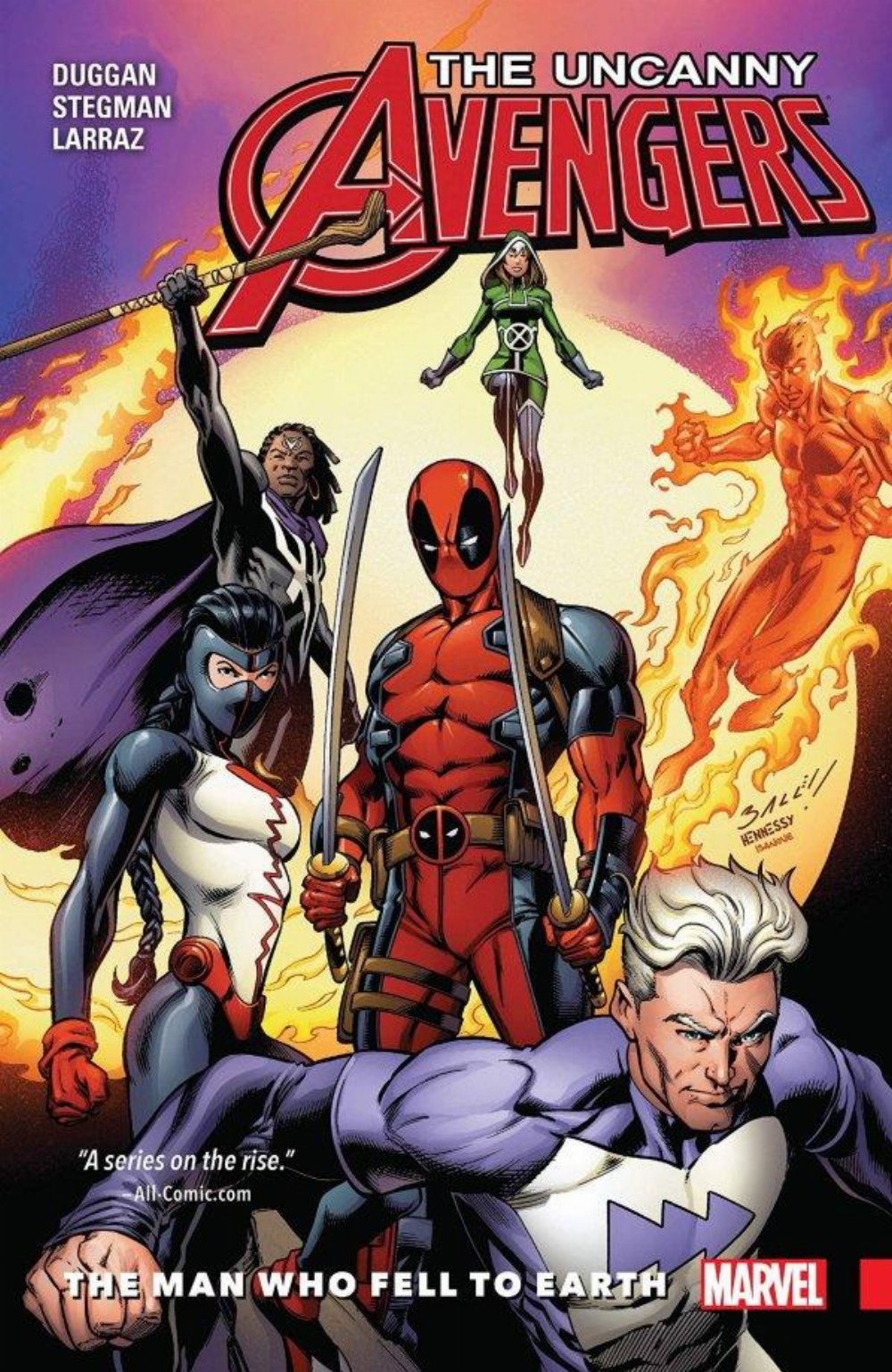 Εικονογραφημένος Τόμος The Uncanny Avengers Unity Vol. 02: The Man Who Fell to Earth