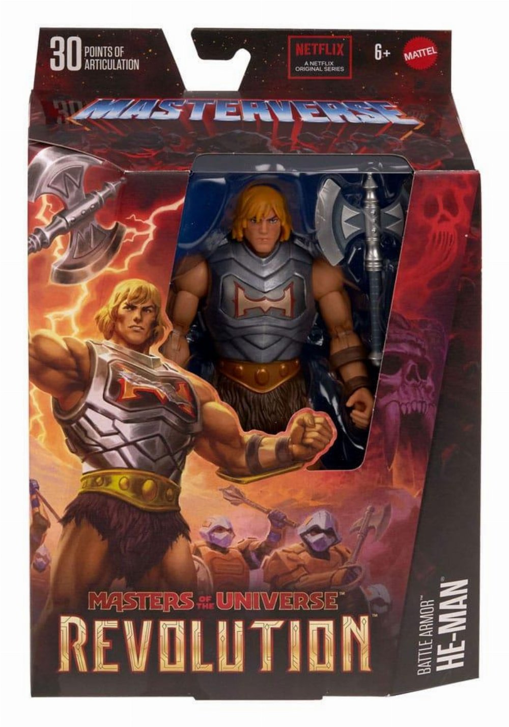 Masters of the Universe: New Eternia Masterverse – Battle Armor He-Man Φιγούρα Δράσης (18cm)